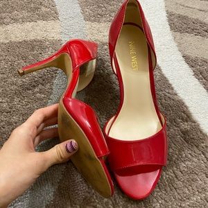 Nine West Red Heels